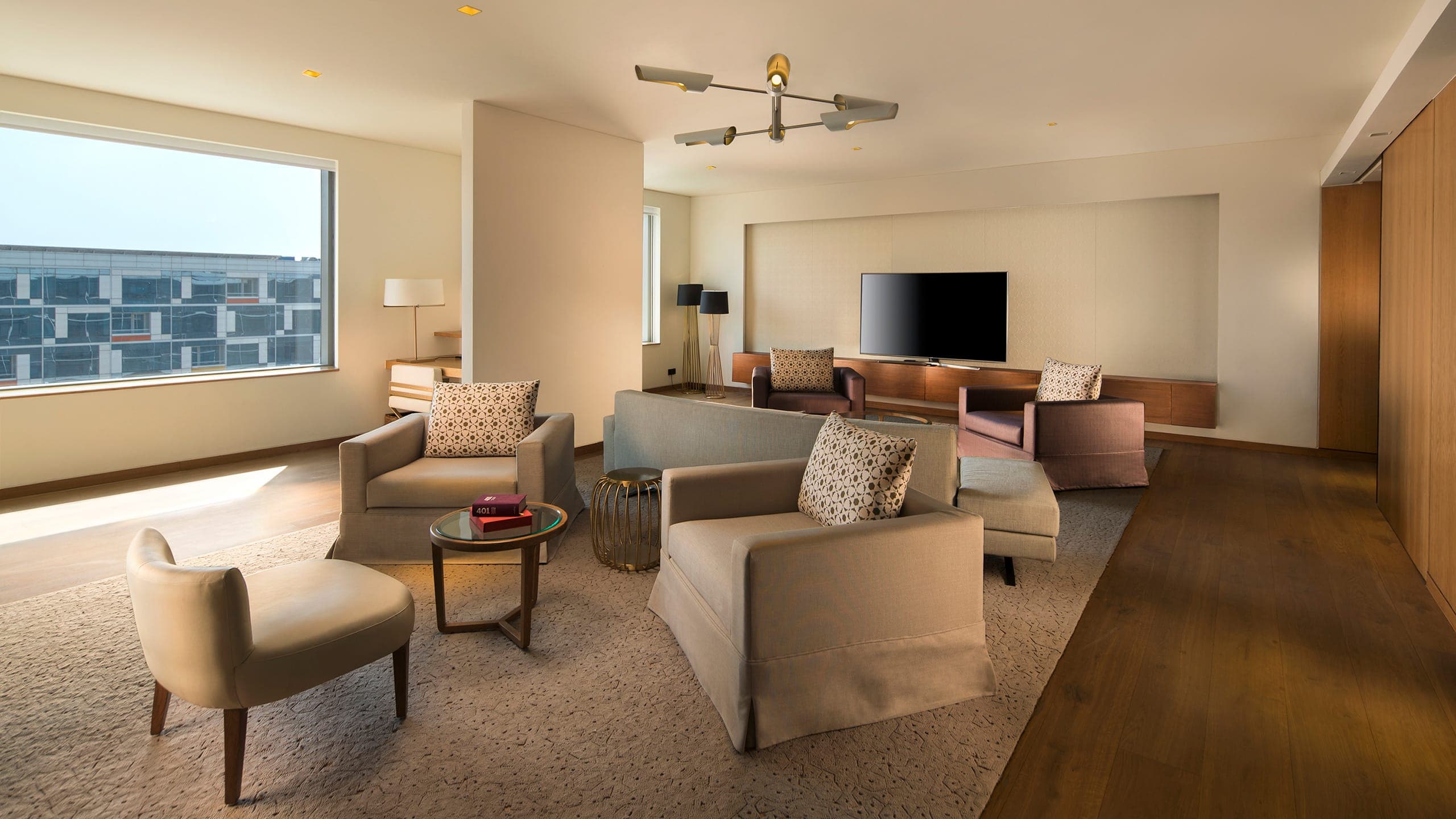 3 of 3 Andaz Delhi Signature Suite Living Area