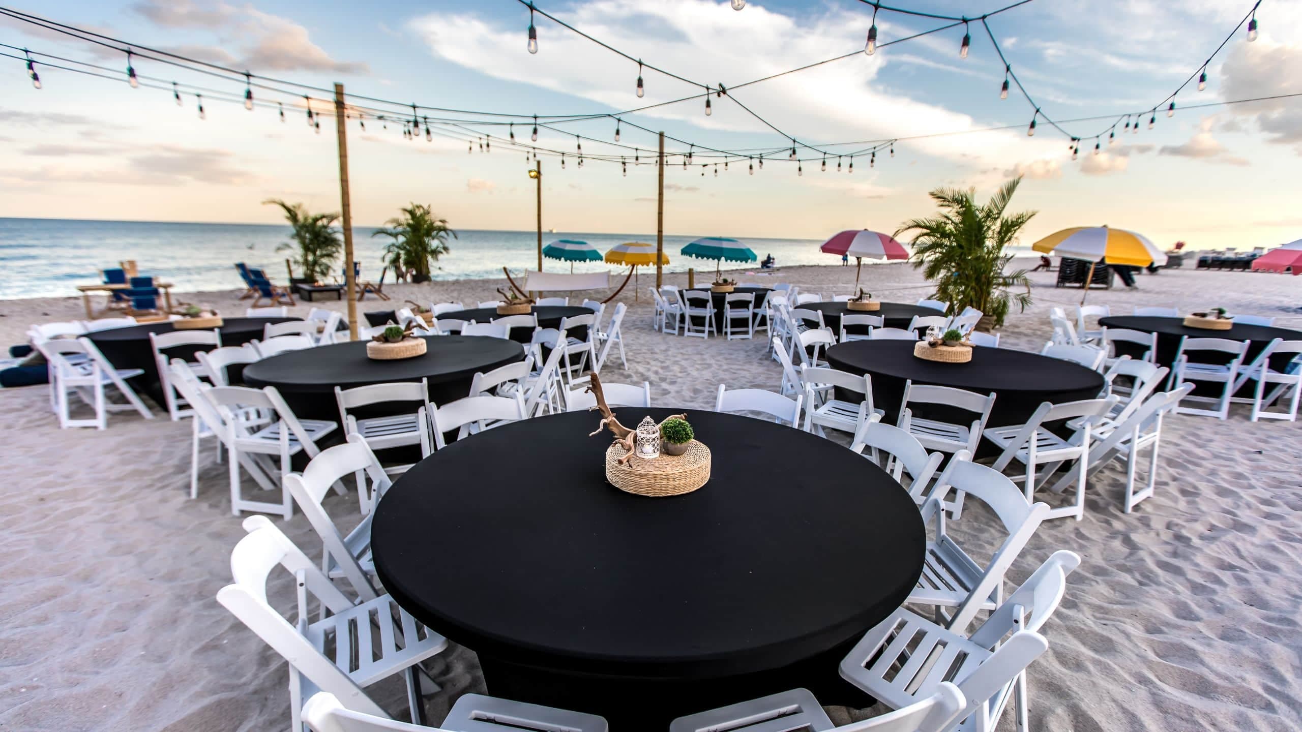 2 of 3 Andaz Miami Beach Beach Round Table