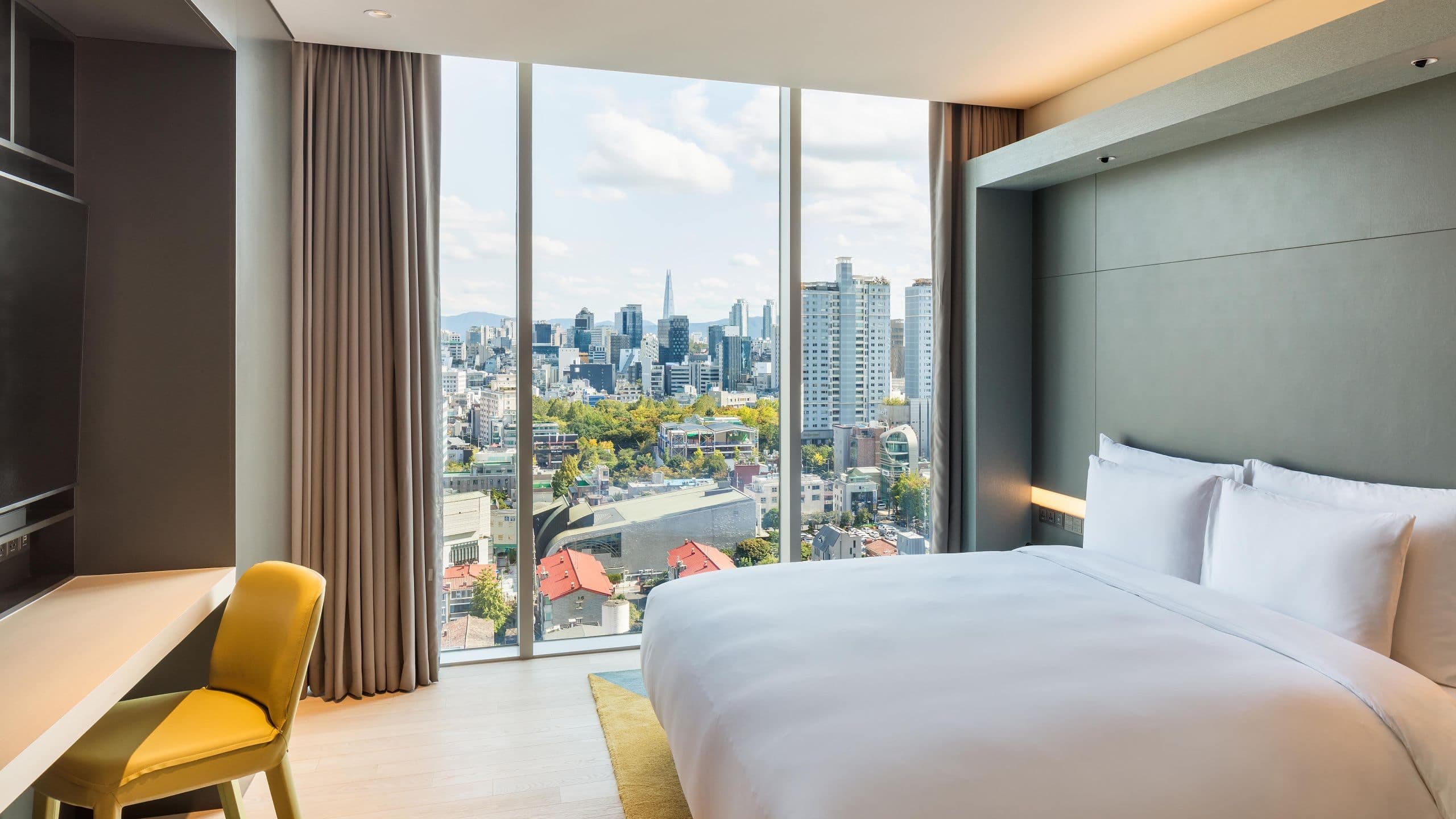第 1,共 5 Andaz Seoul Gangnam Sky Terrace Suite Bedroom
