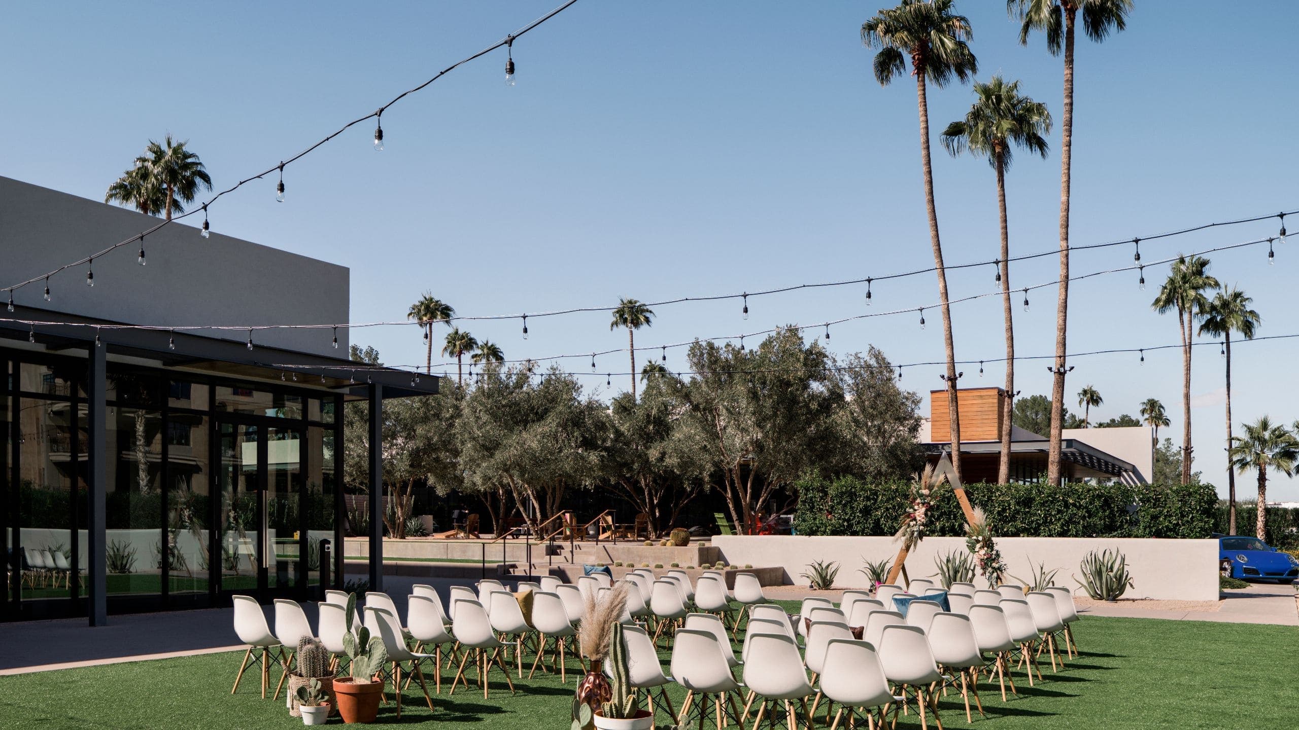 1 of 1 Andaz Scottsdale Resort & Bungalows Studio Lawn Ceremony