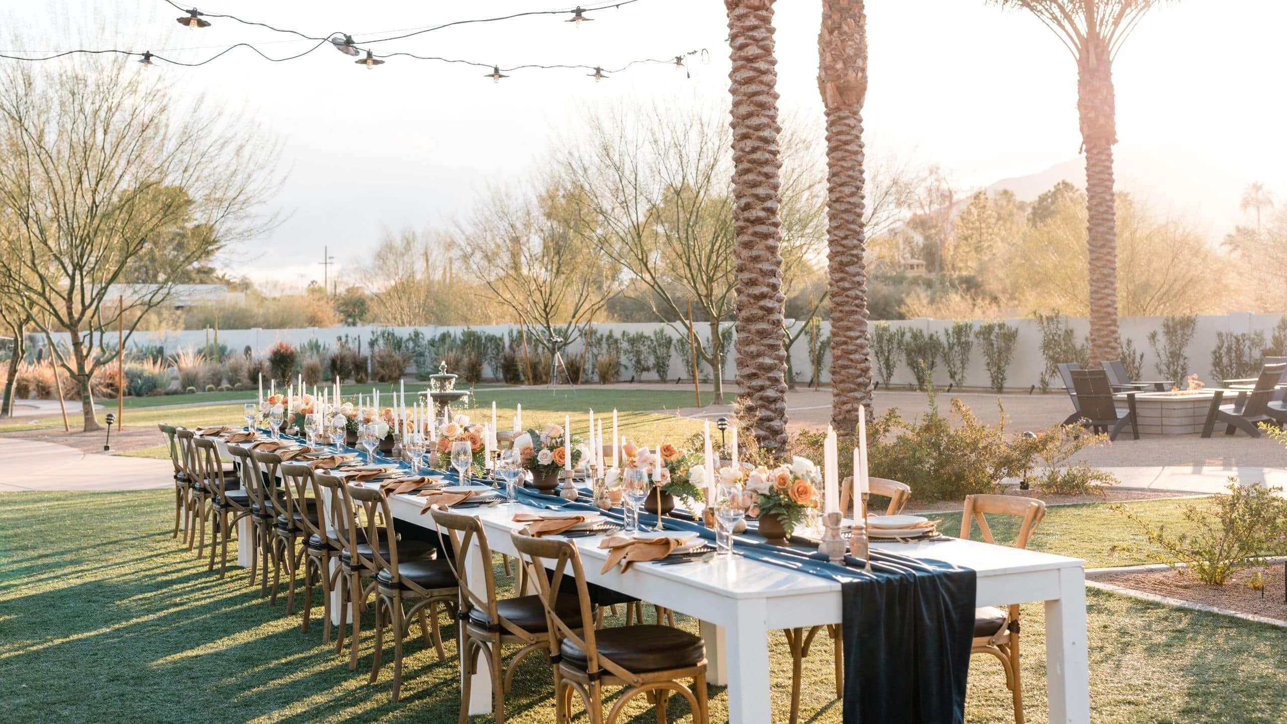 1 of 1 Andaz Scottsdale Resort & Bungalows Wedding Reception