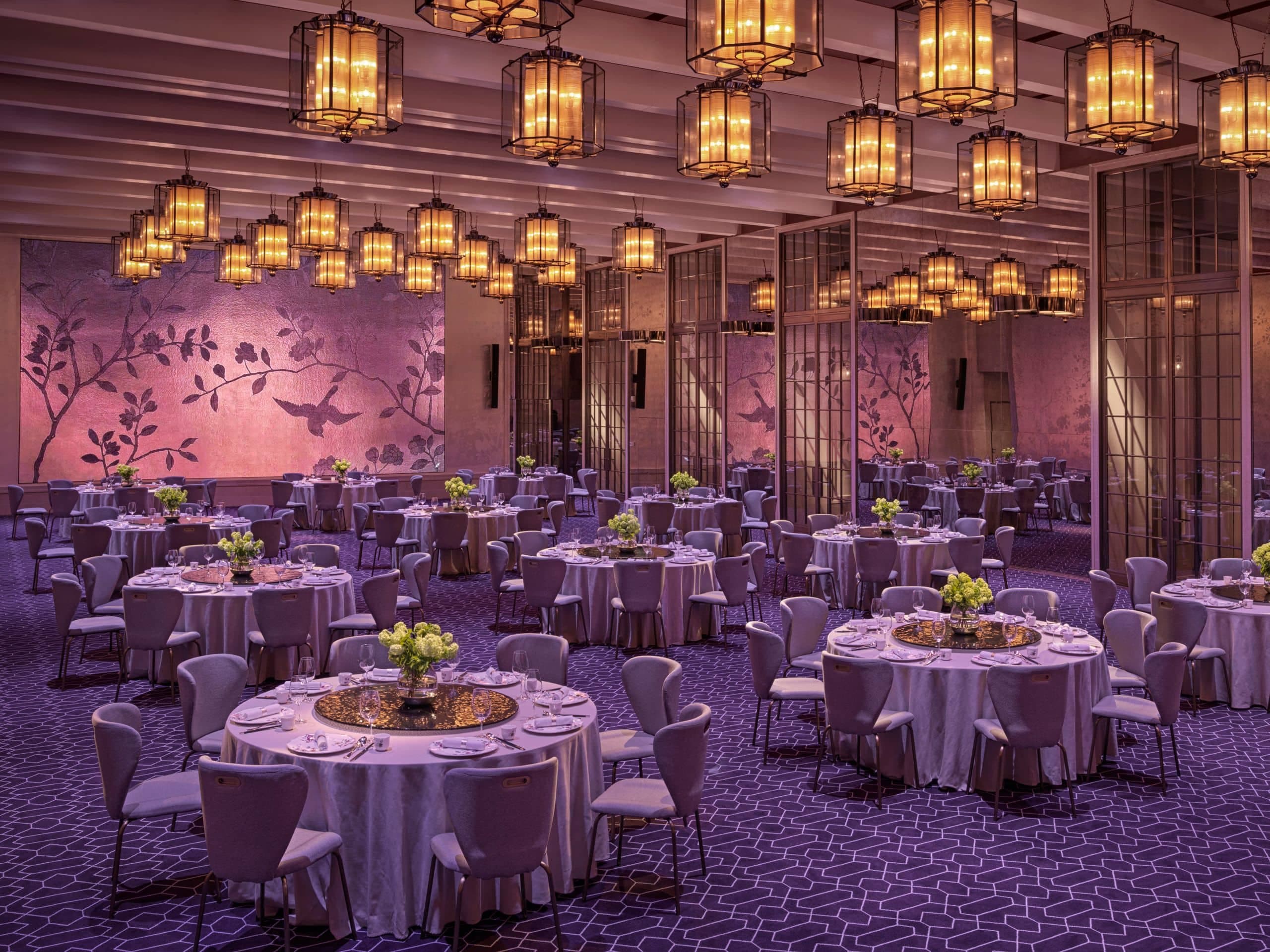 Andaz Shenzhen Bay Ballroom Banquet Setup
