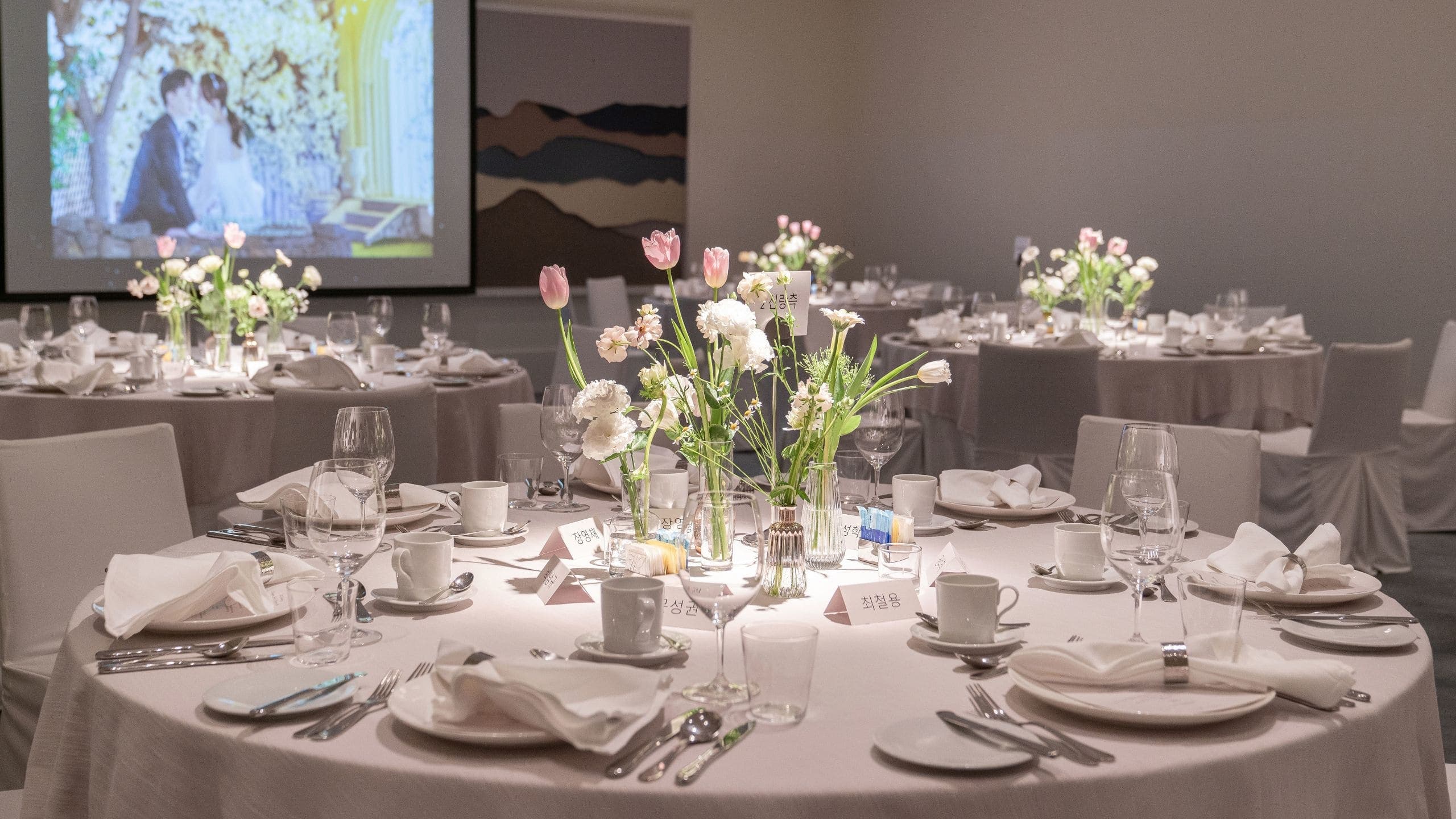第 1,共 1 Andaz Seoul Gangnam Event Wedding Beyond Flower Table