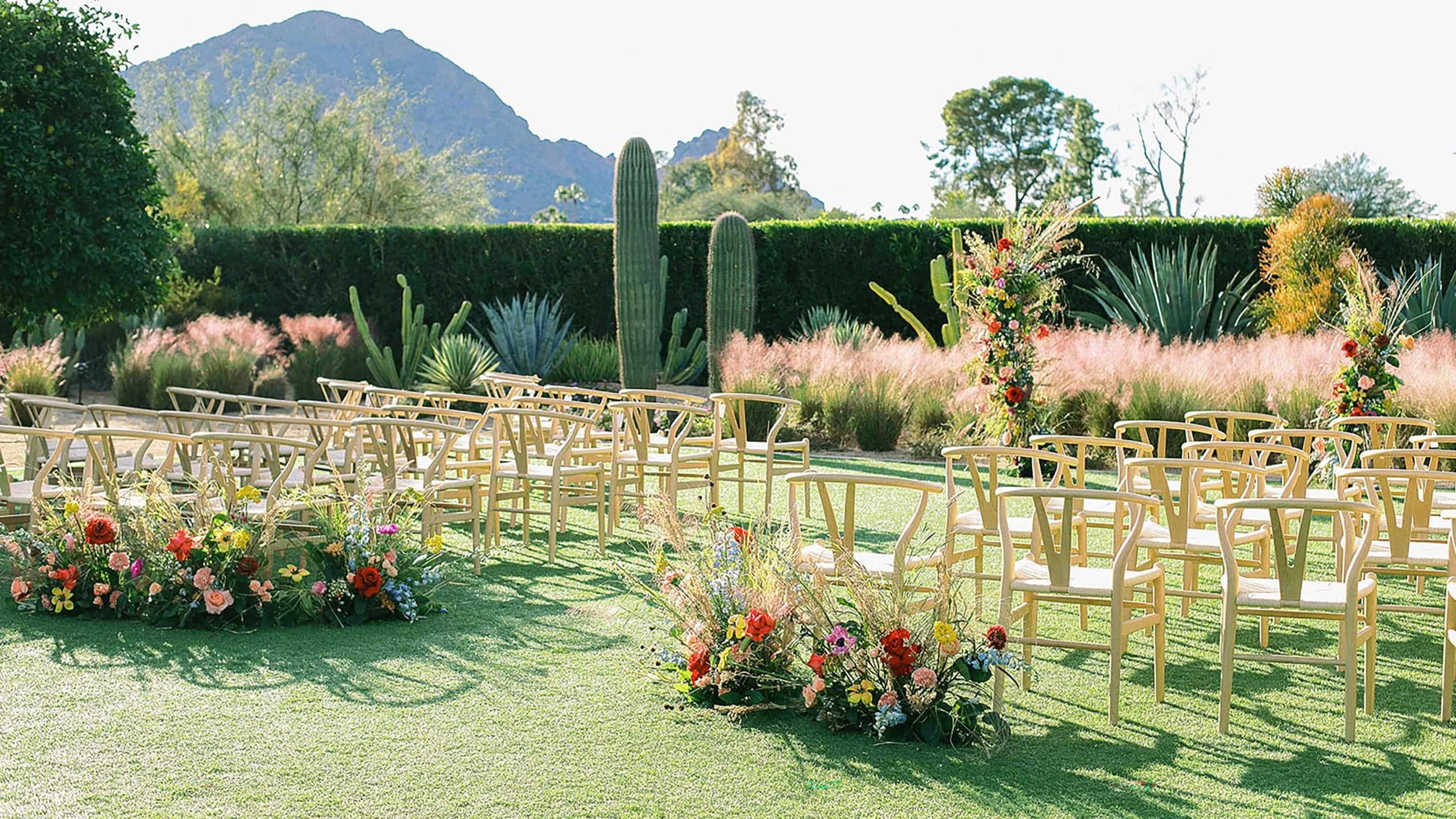 1 of 3 Andaz Scottsdale Resort & Bungalows Wedding Ceremony Mountain