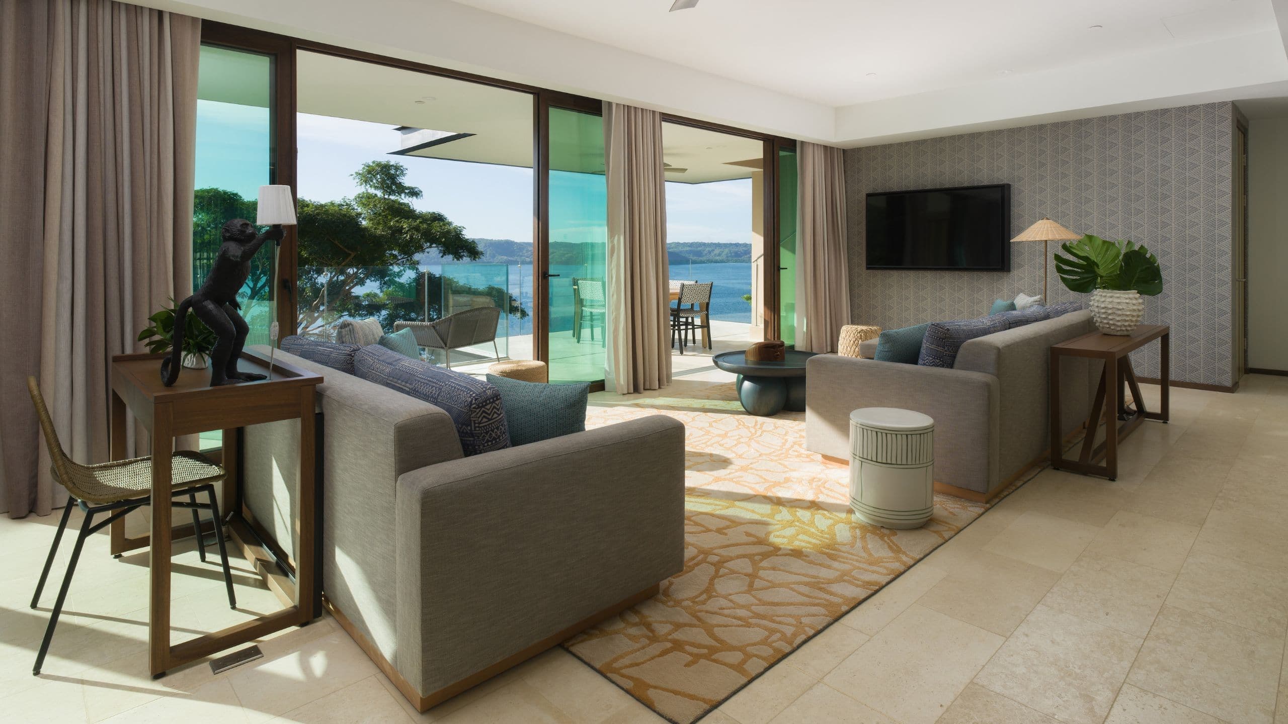 Andaz Costa Rica Resort at Peninsula Papagayo Three Br Penthouse Living Room Desk