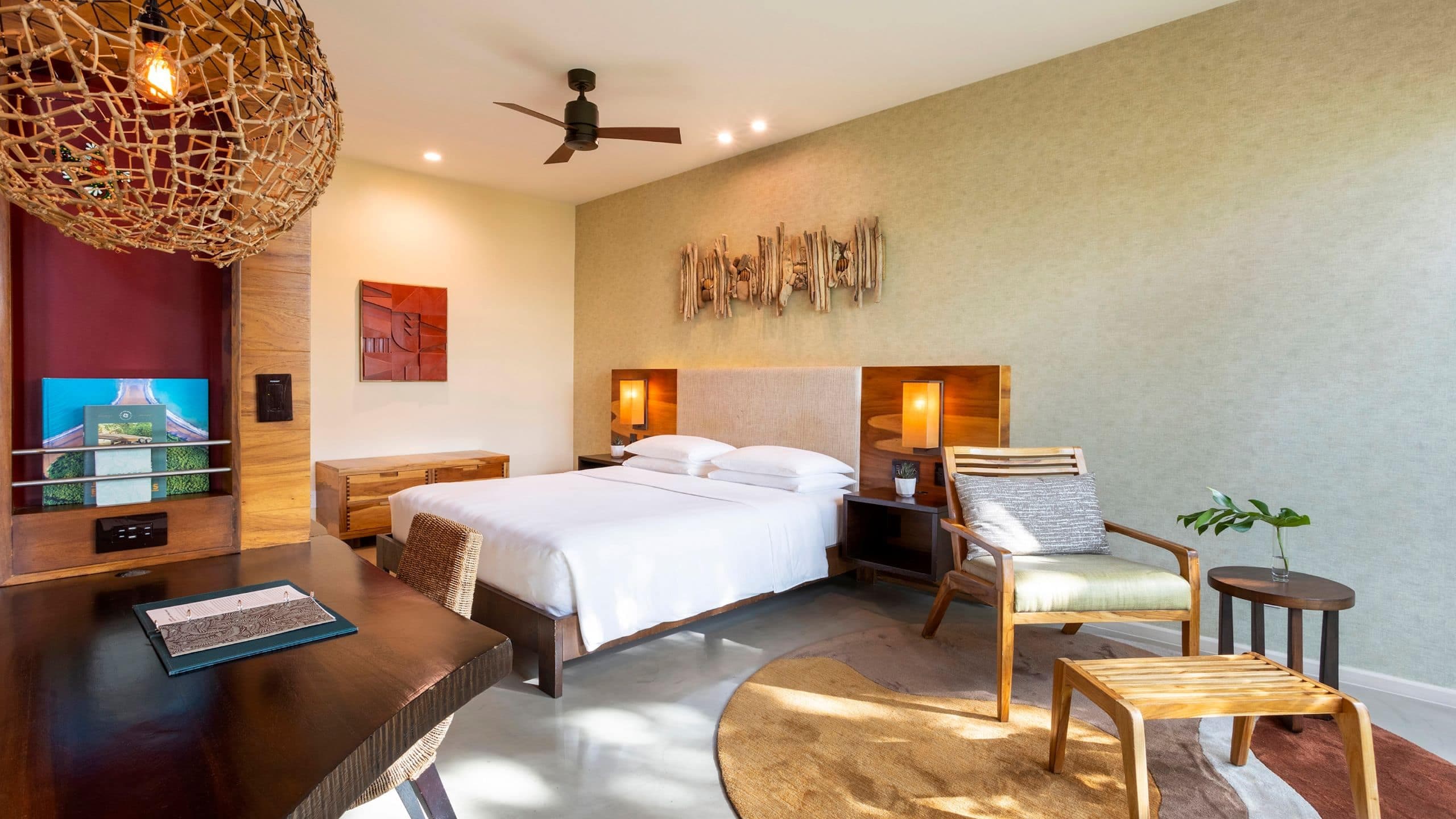 Andaz Costa Rica Resort at Peninsula Papagayo Standard Room King Bed Area