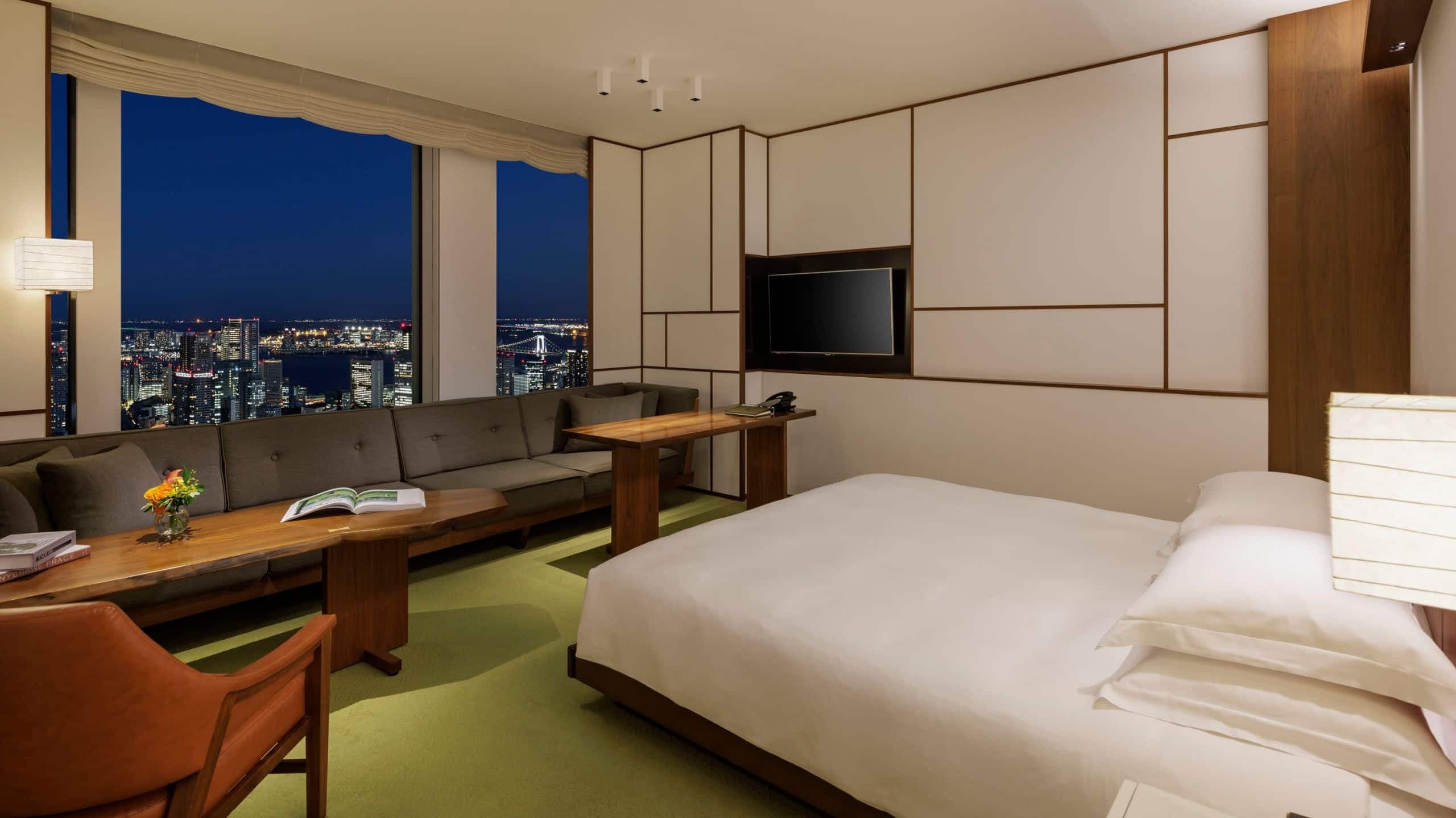 1 из 7 Andaz Tokyo Toranomon Hills King Bay View Night