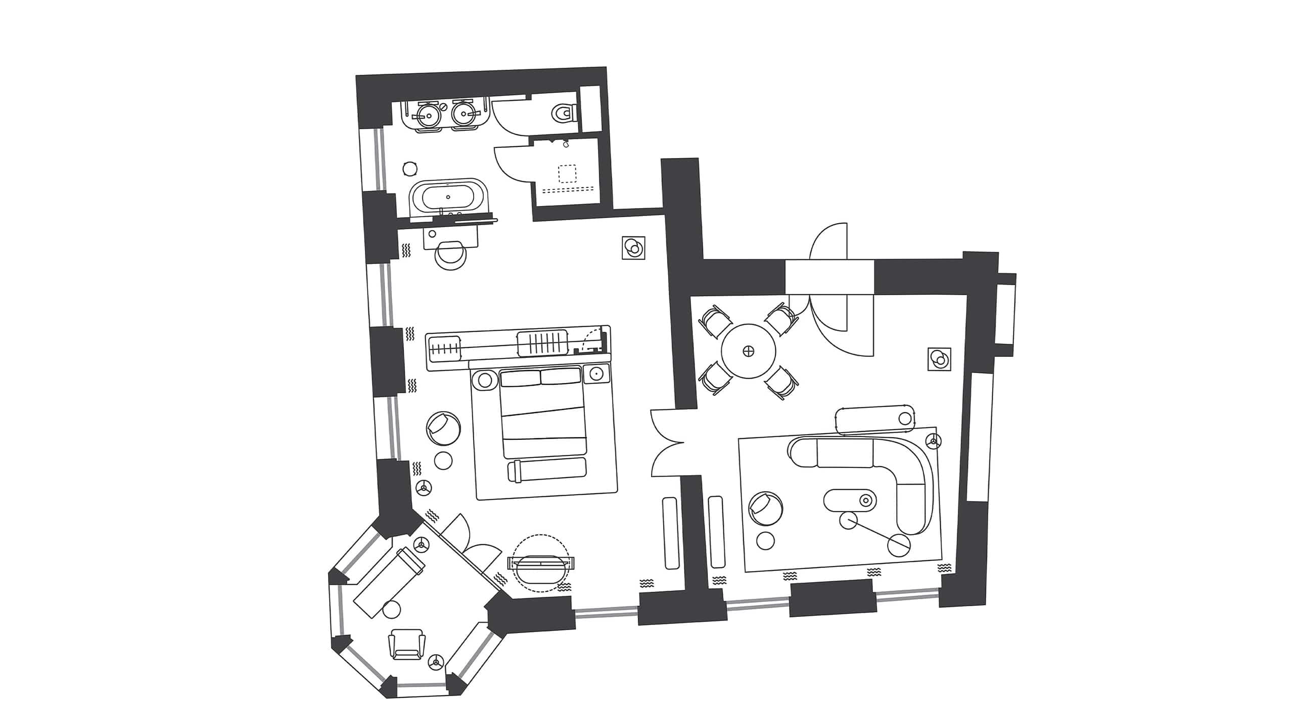 11 von 11 Andaz Prague Wintergarden Equilibrium Suite