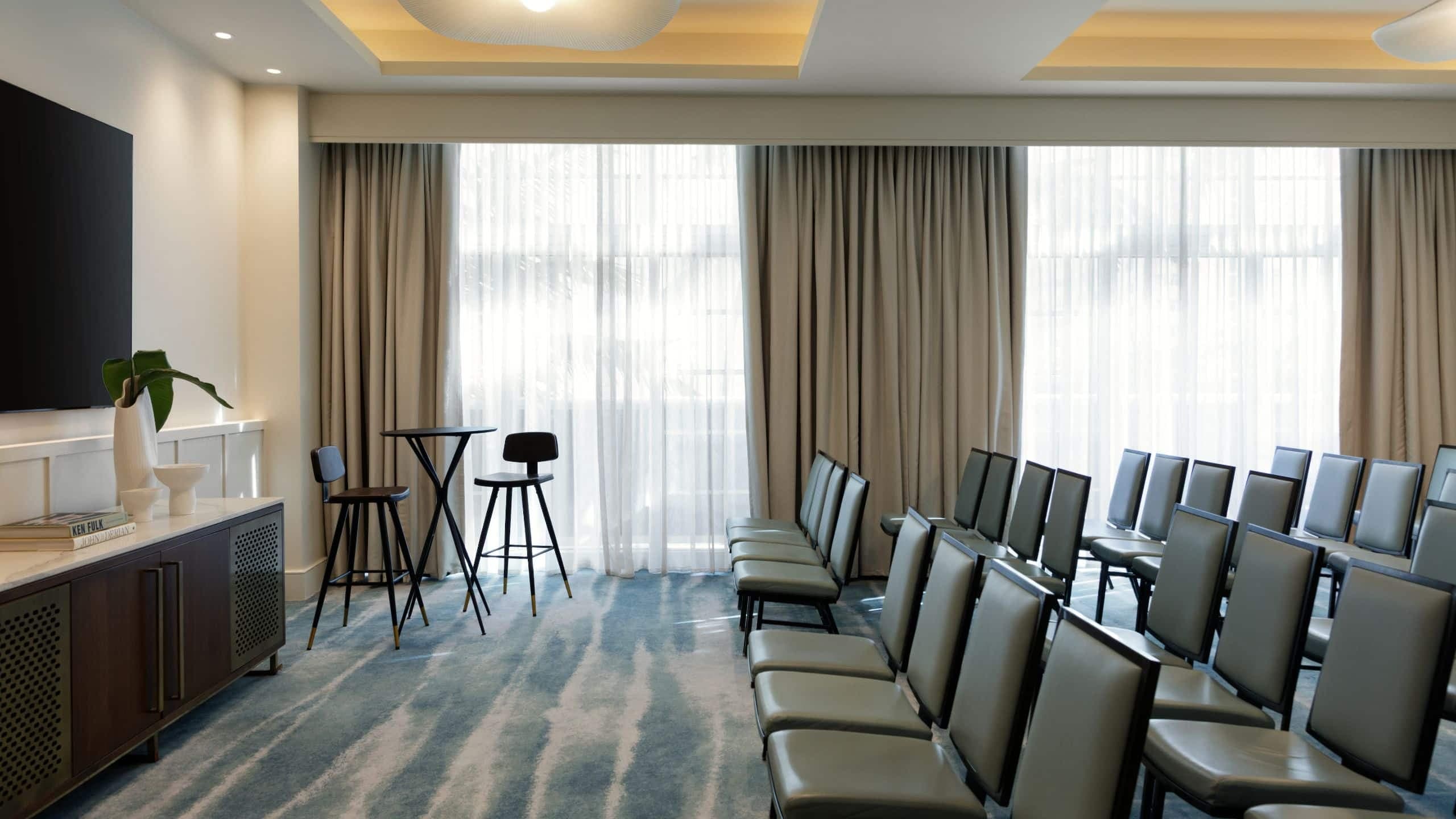 4 of 6 Andaz Miami Beach Coral Theater Front Of Room