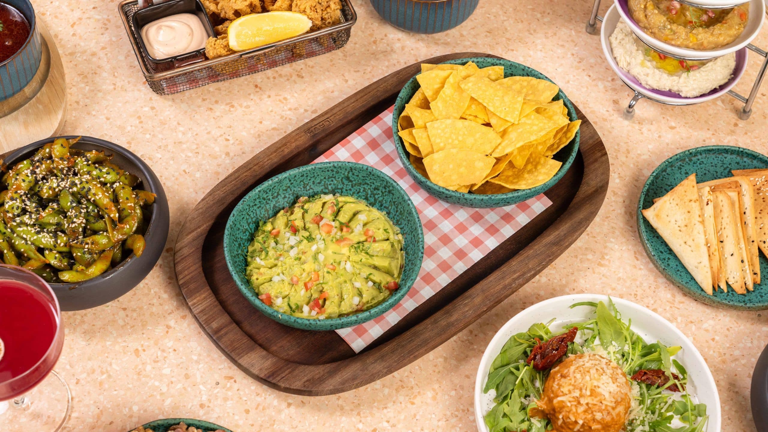 1 of 4 Andaz Dubai The Palm La Coco Social Table Setup