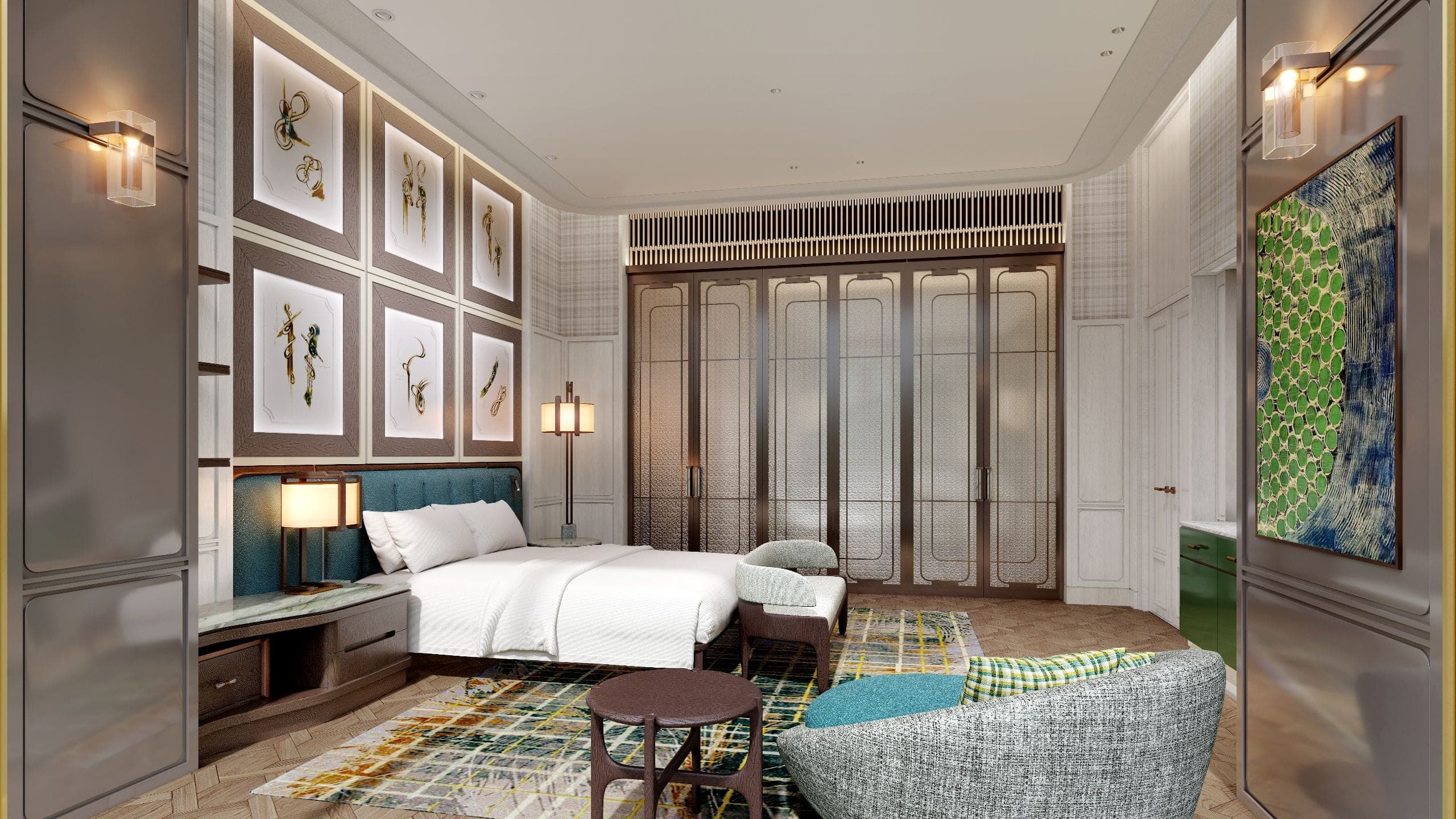 1 of 1 Andaz Shanghai ITC Bedroom