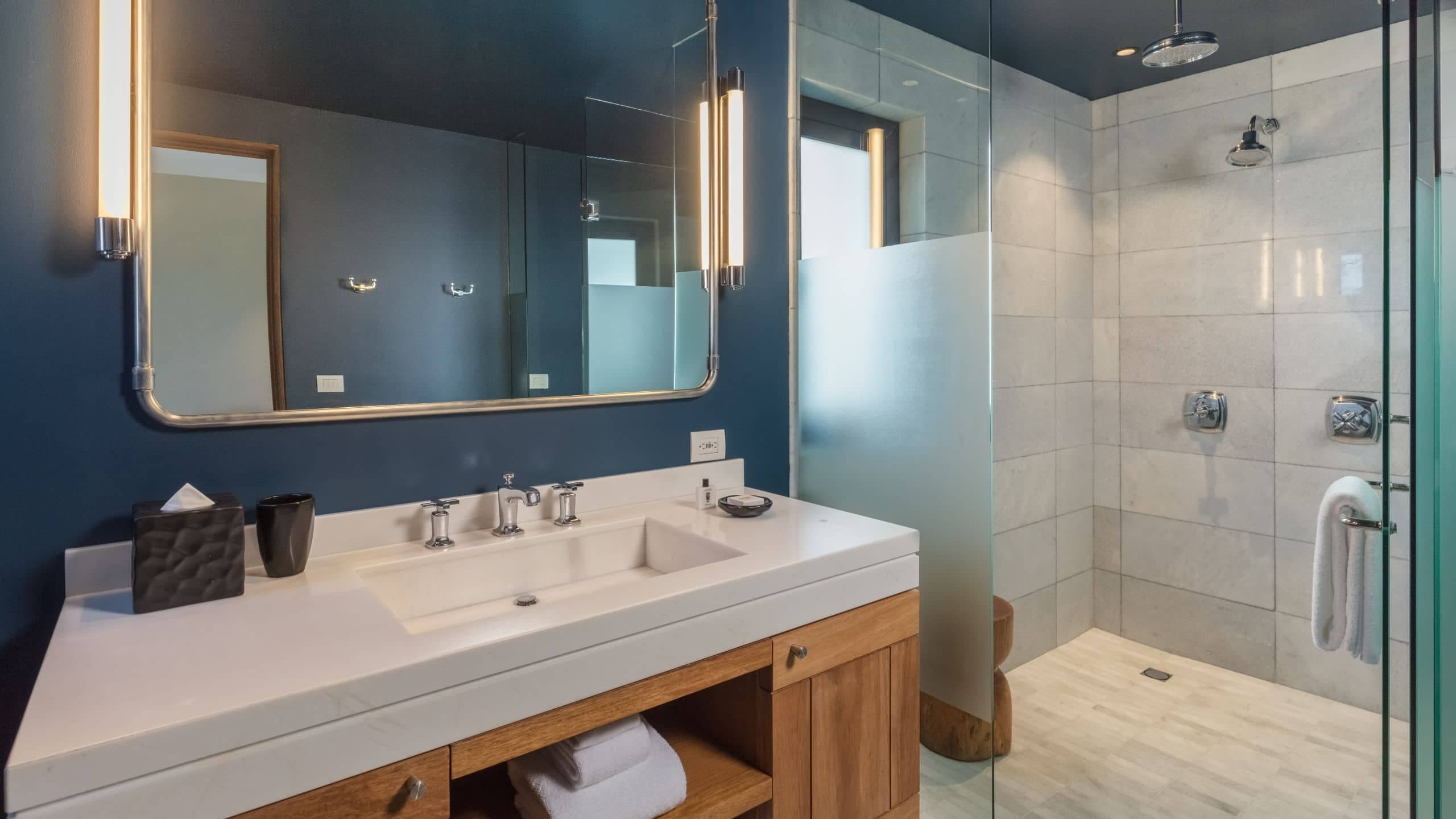 4 of 5 The Cape, a Thompson Hotel One Bedroom Villa Plunge Pool Garden View Bathroom