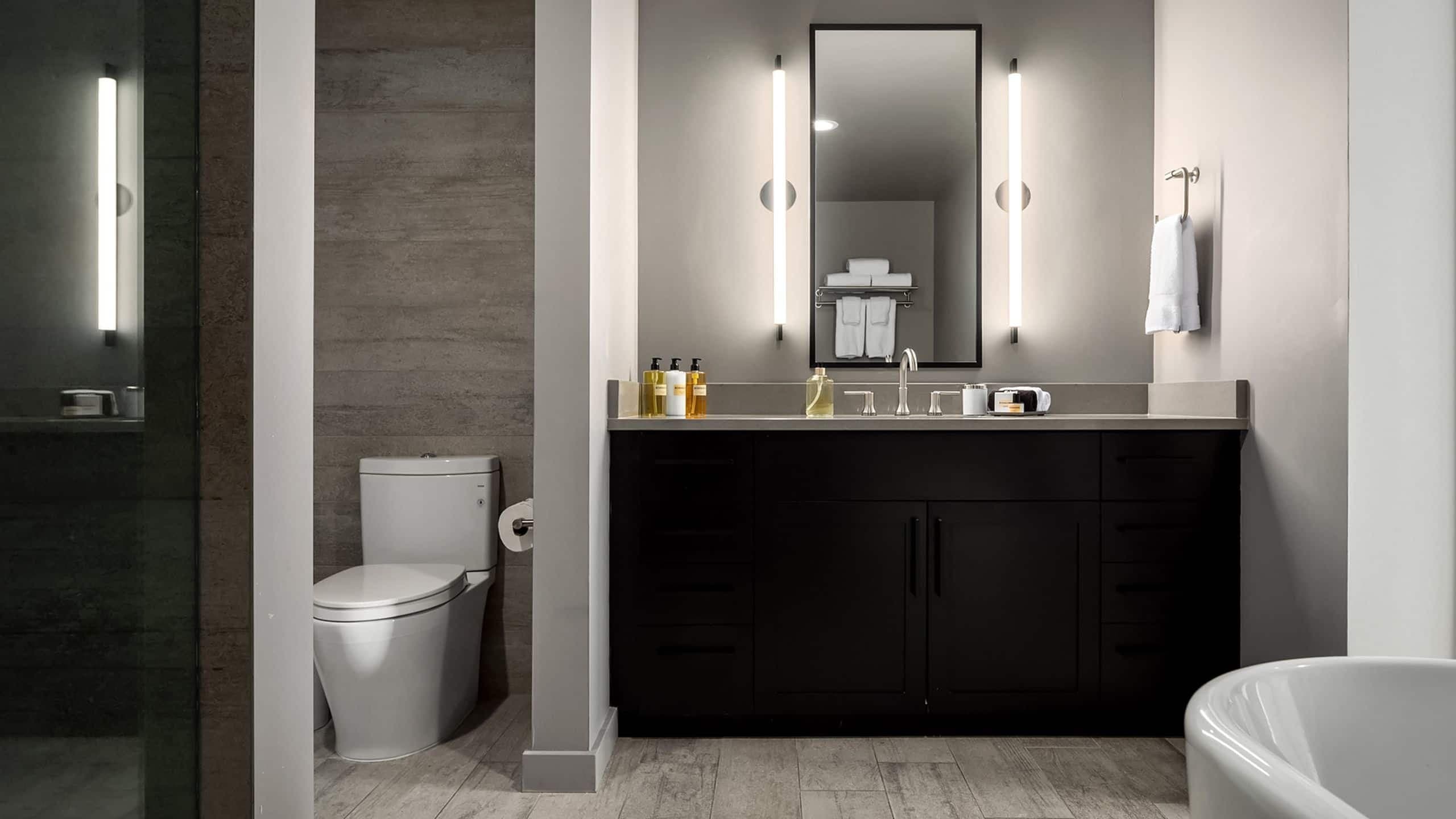 10 из 10 Thompson Seattle Penthouse Suite Bathroom Vanity