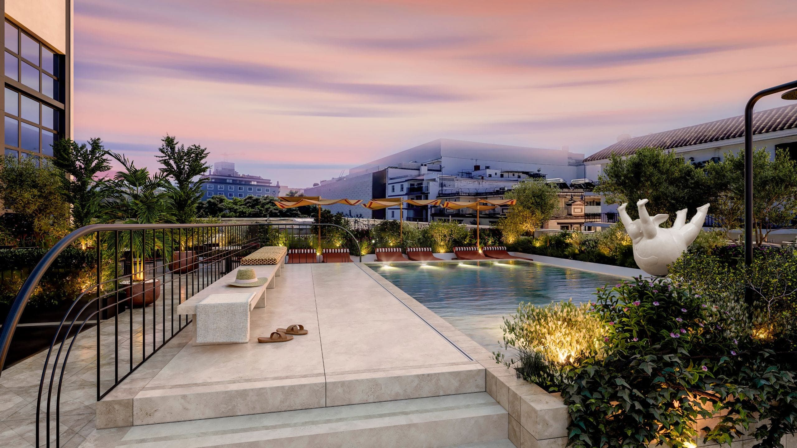 Thompson Seville Pool Rooftop