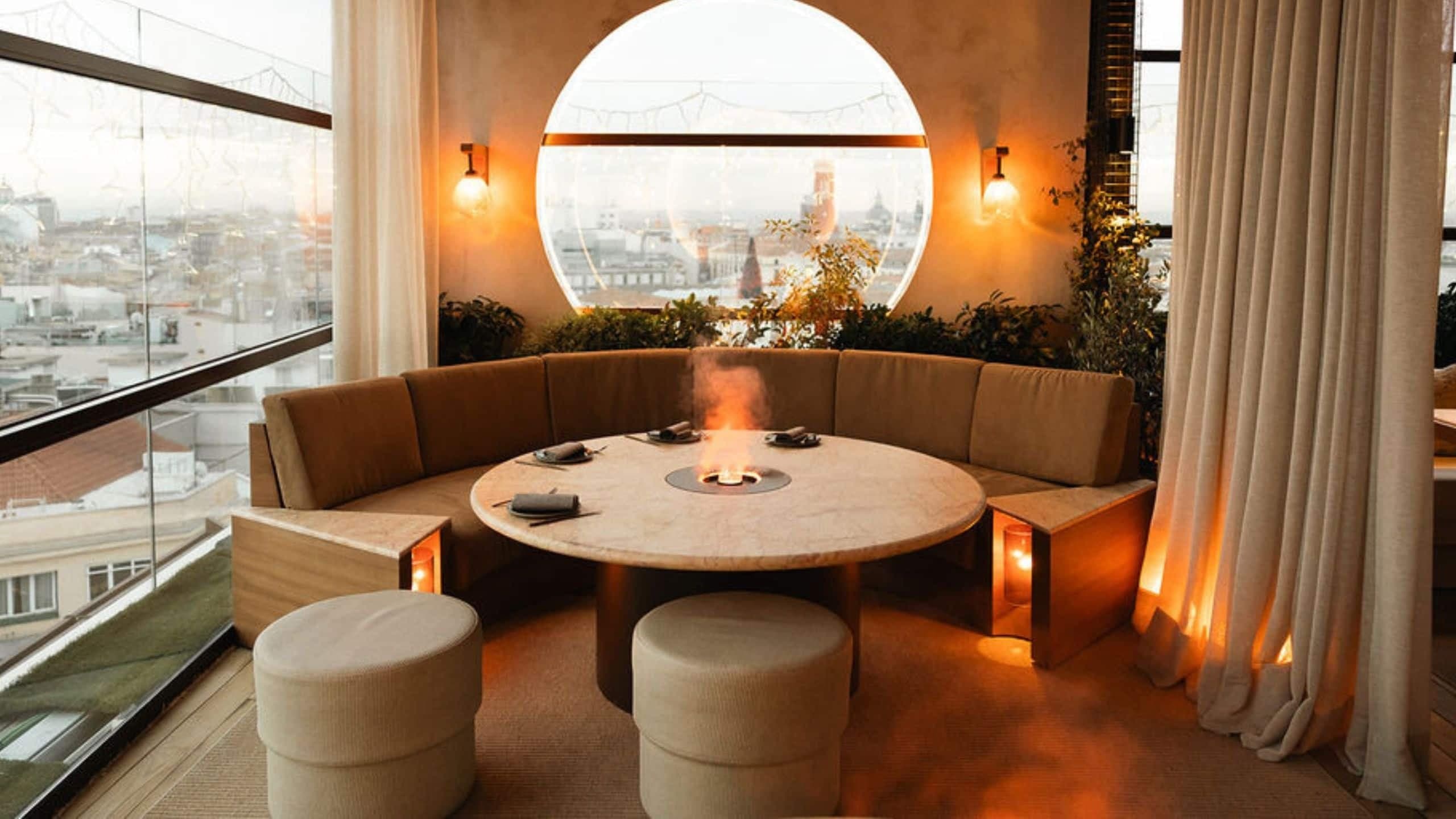 1 of 3 Thompson Madrid Window View